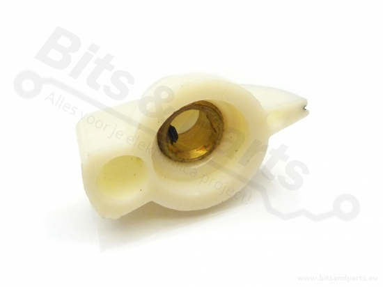 Button Chicken Head White